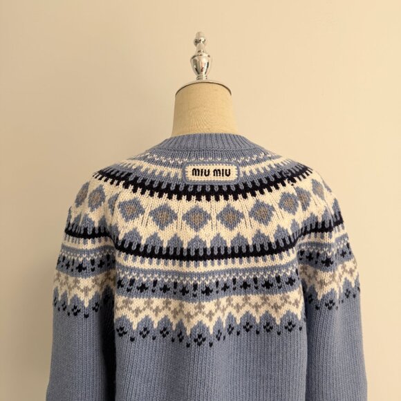 Crew-neck sweater - Picture 9 of 13